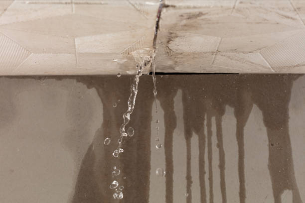 Professional Burst Pipe Cleanup technician working in Mulhall, OK